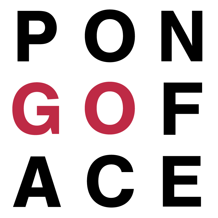 Pongo Face Square Letter Logo
